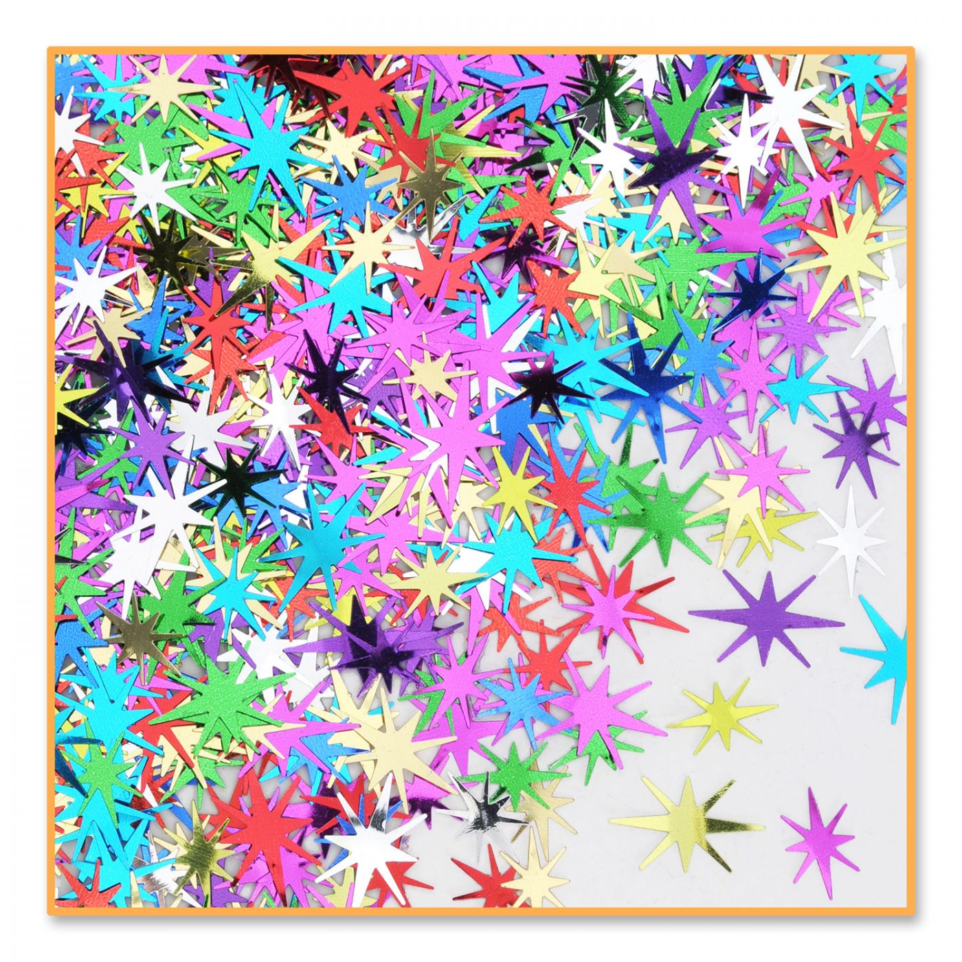 Multi-Color Starbursts Confetti (6) image