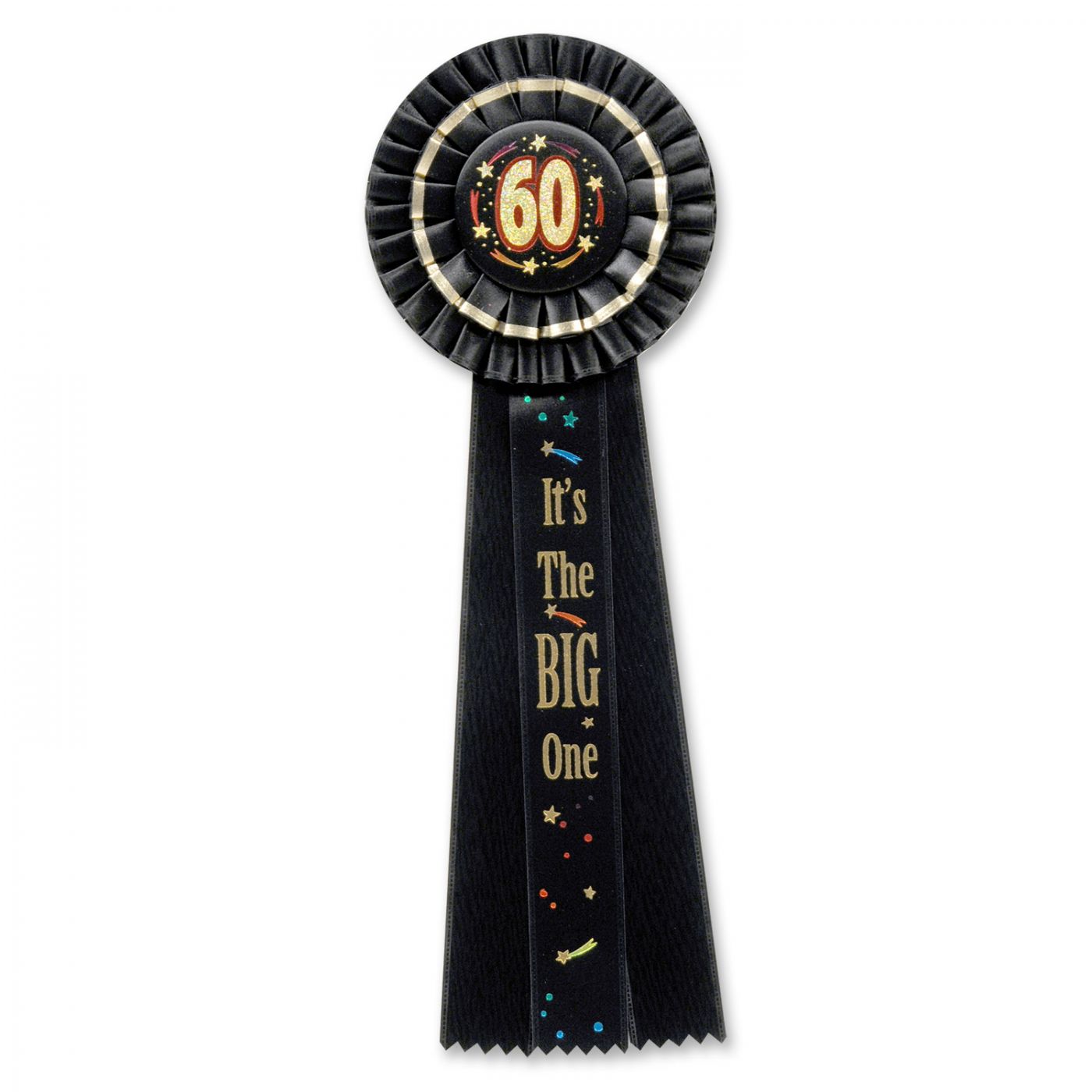 60 It's The Big One Deluxe Rosette (3) image