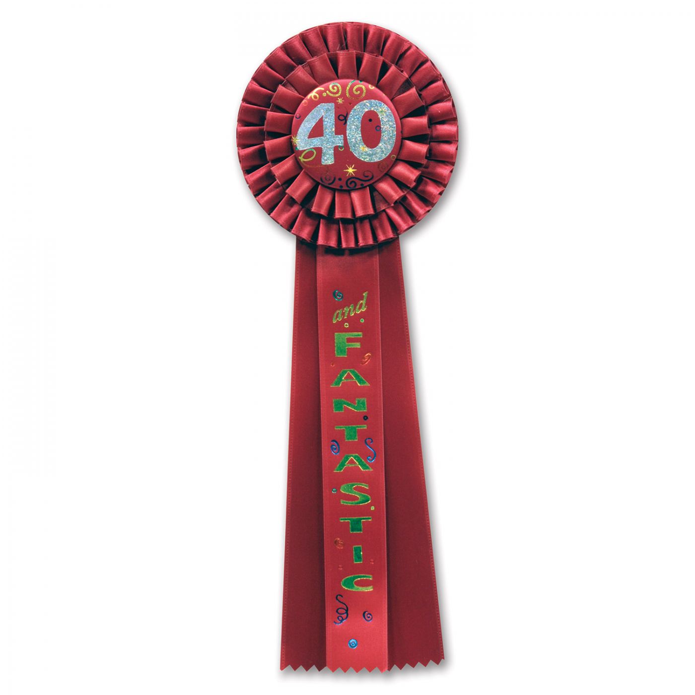 40 & Fantastic Deluxe Rosette (3) image