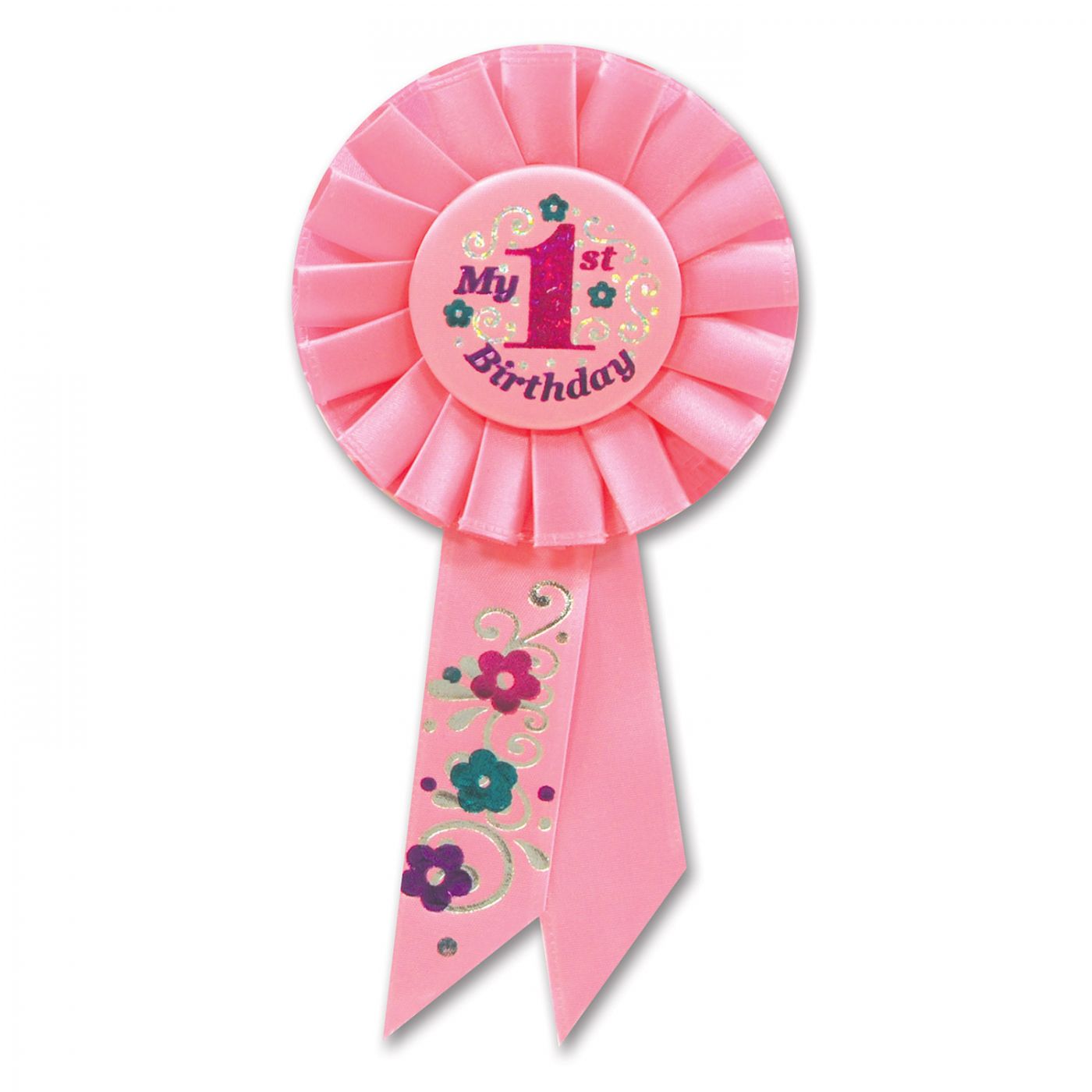 My 1st Birthday Rosette (6) image