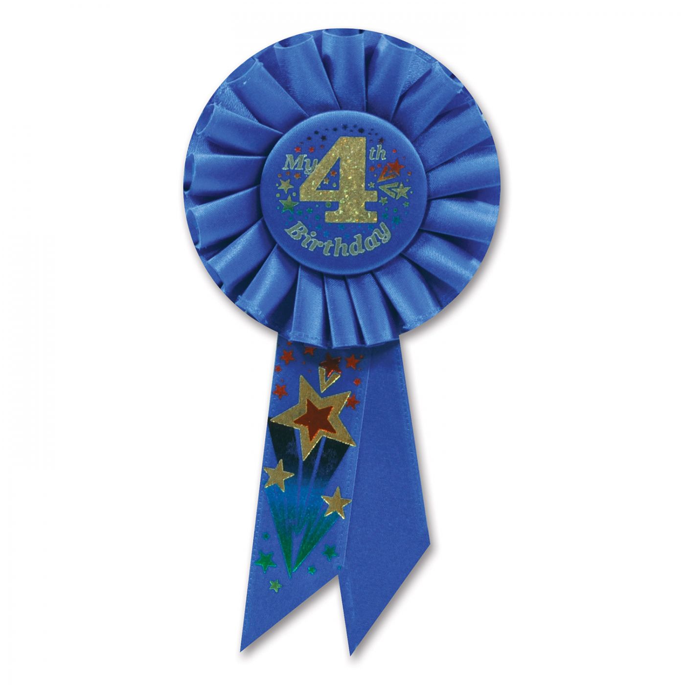 My 4th Birthday Rosette (6) image