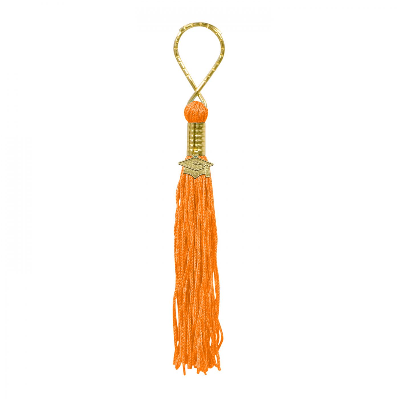 Orange Tassel Keychain (6) image