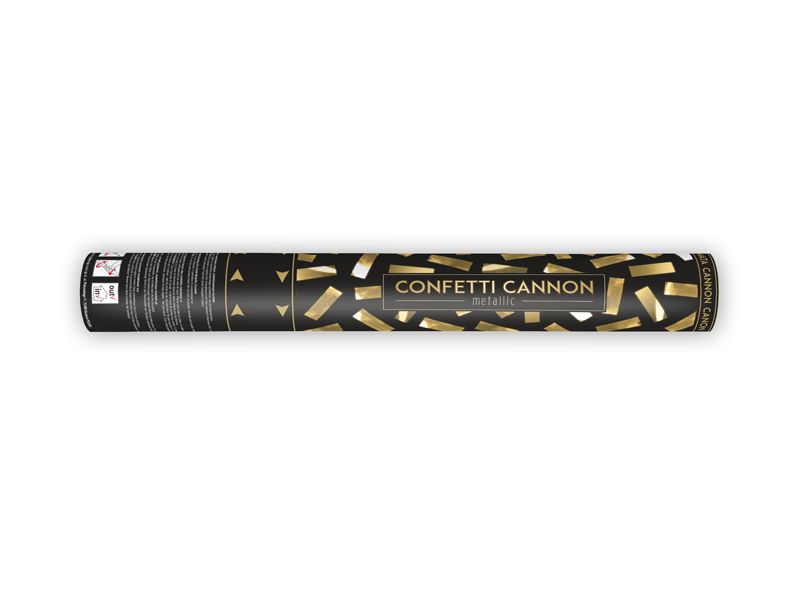Confetti cannon, gold, 80cm (12) image