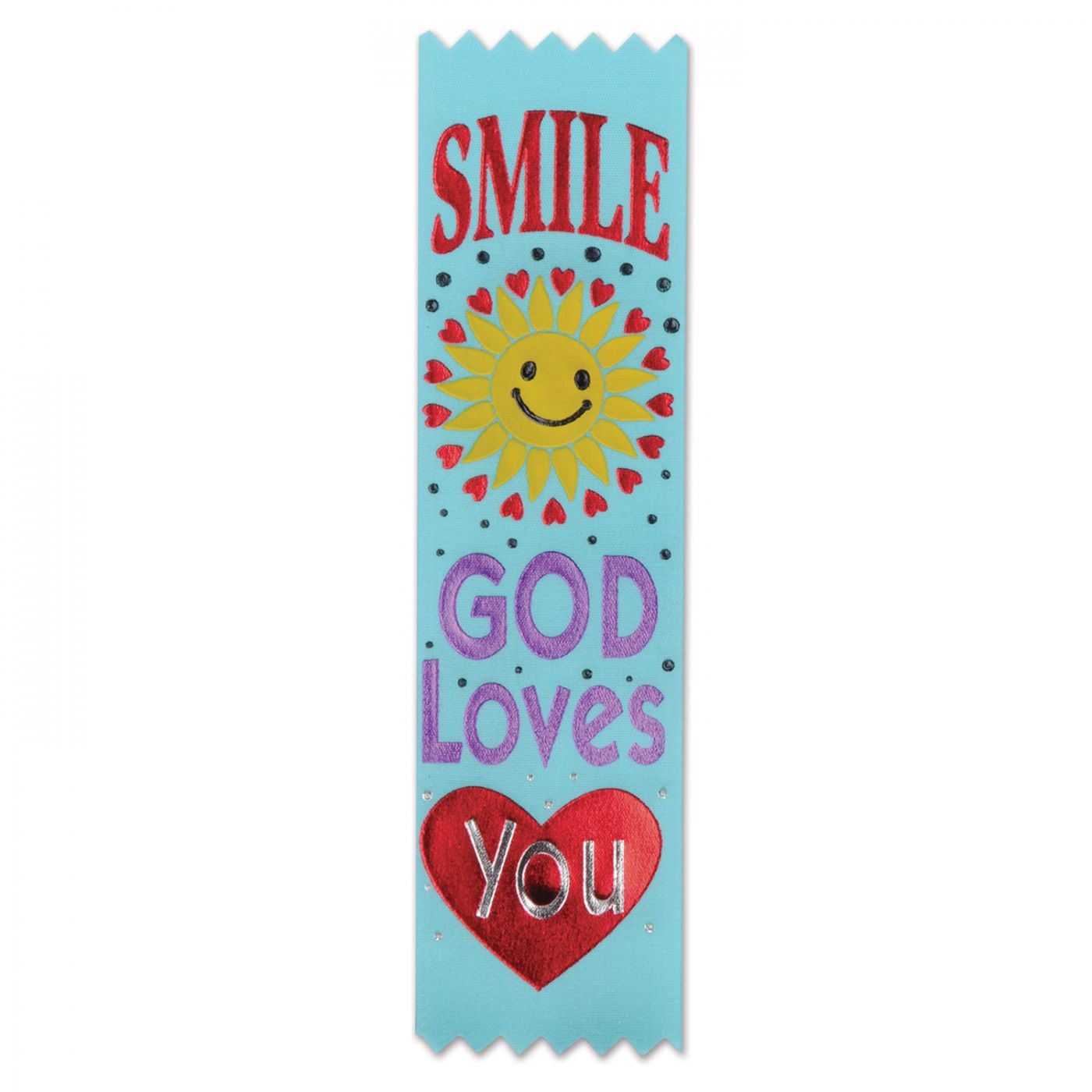 Smile, God Loves You Value Pack Ribbons (3) image