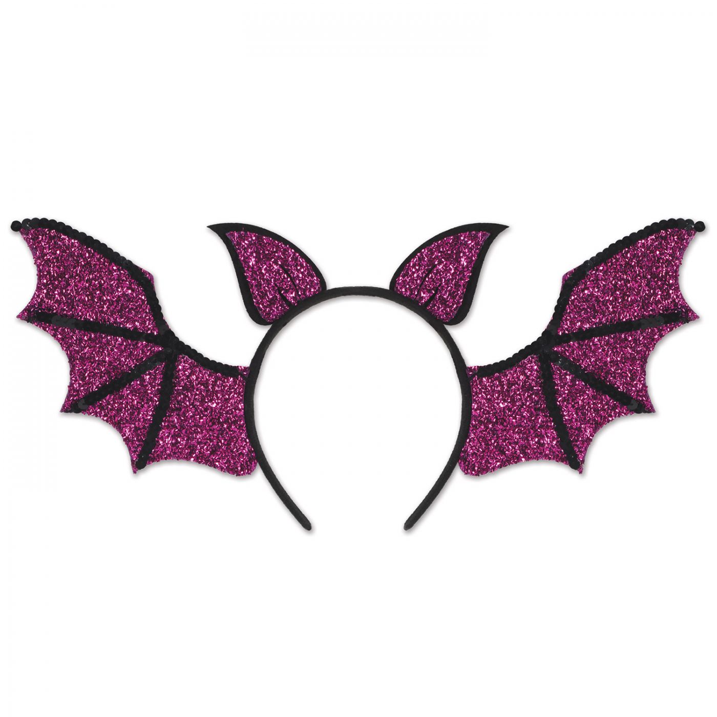 Sequined Bat Wings Headband (12) image