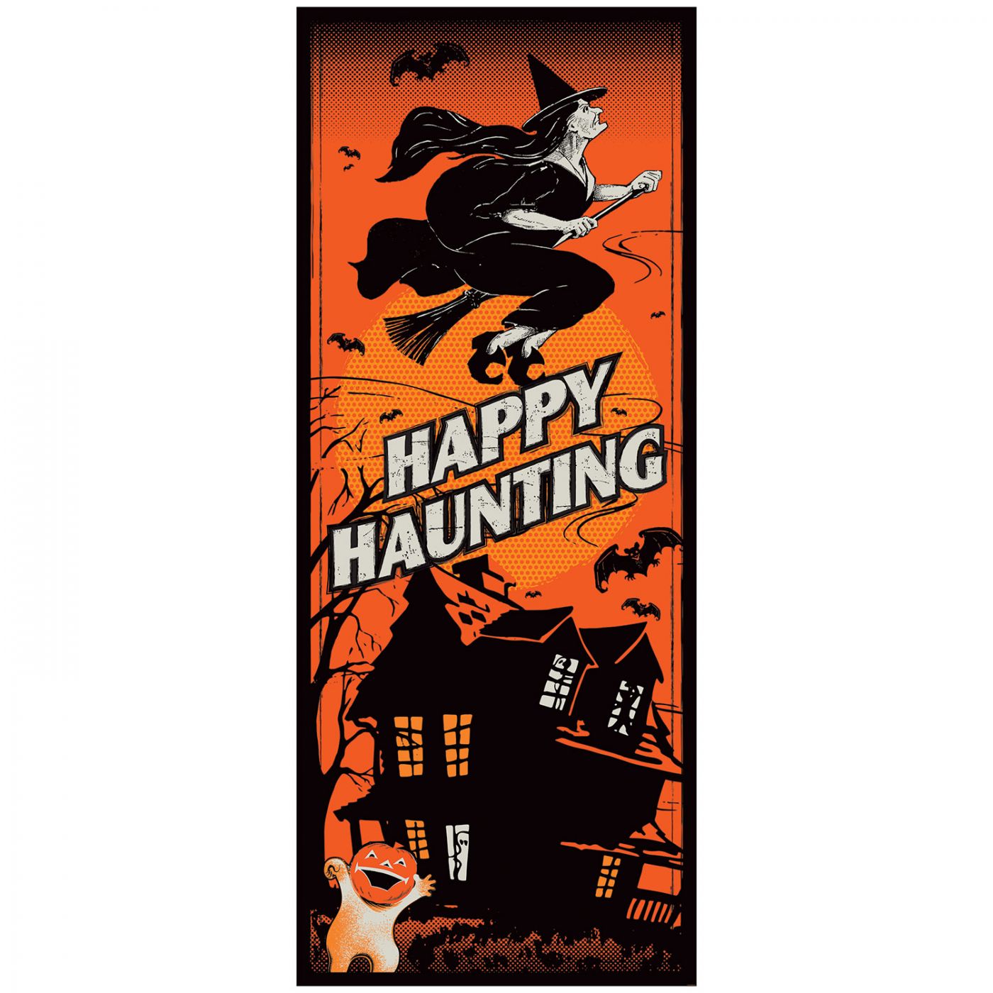 Vintage Halloween Door Cover (12) image