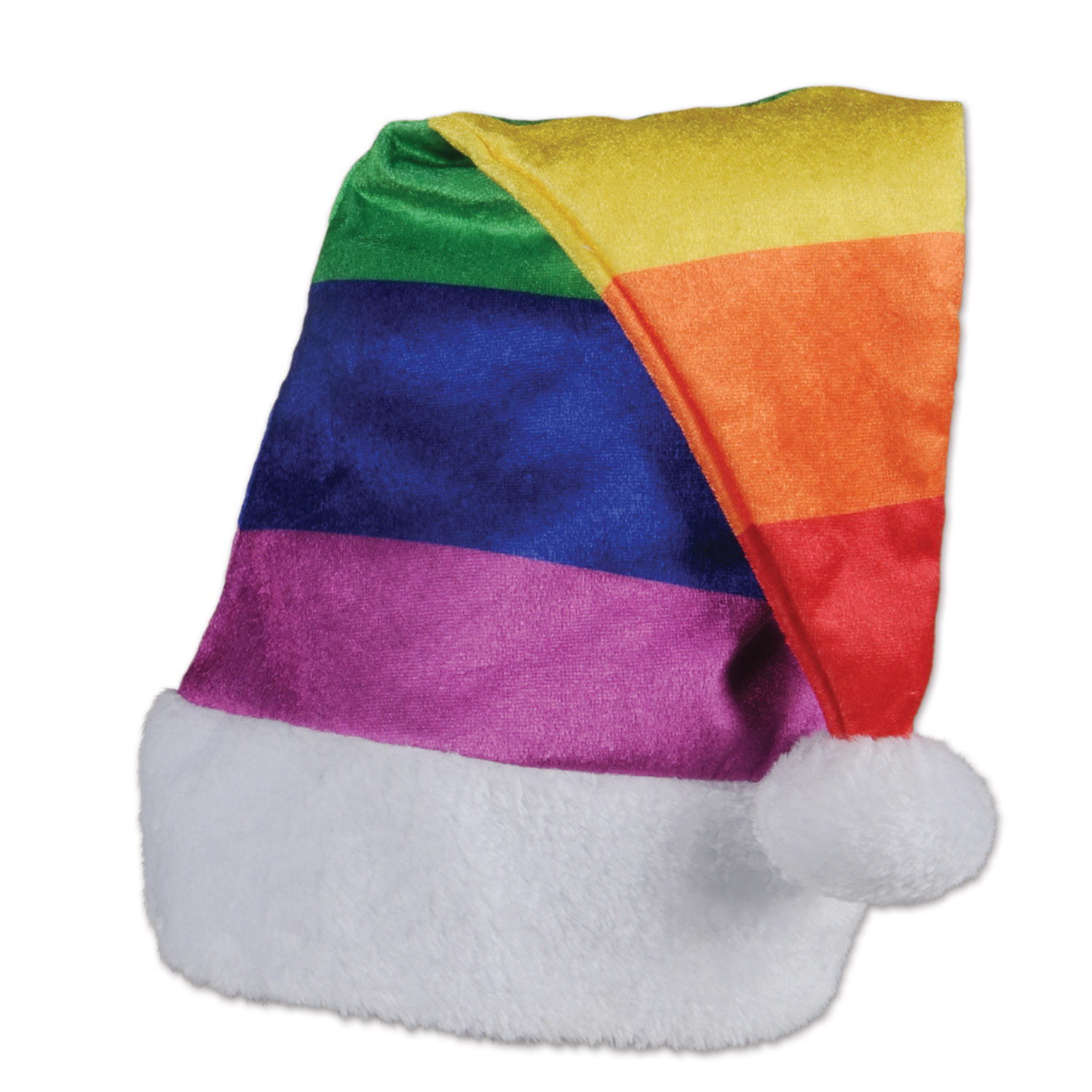 Rainbow Santa Hat (12) image