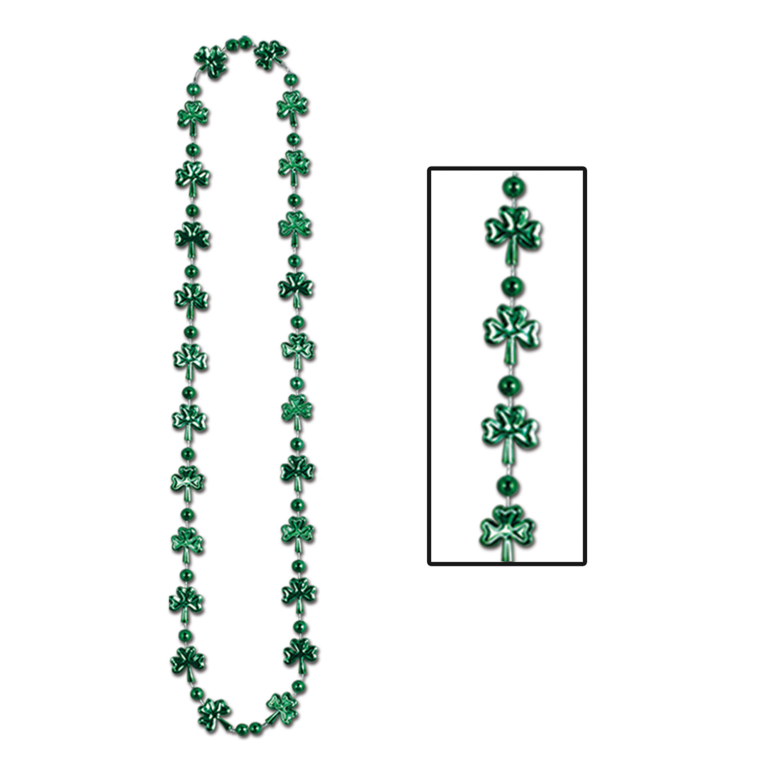 Bulk Shamrock Beads (144) image