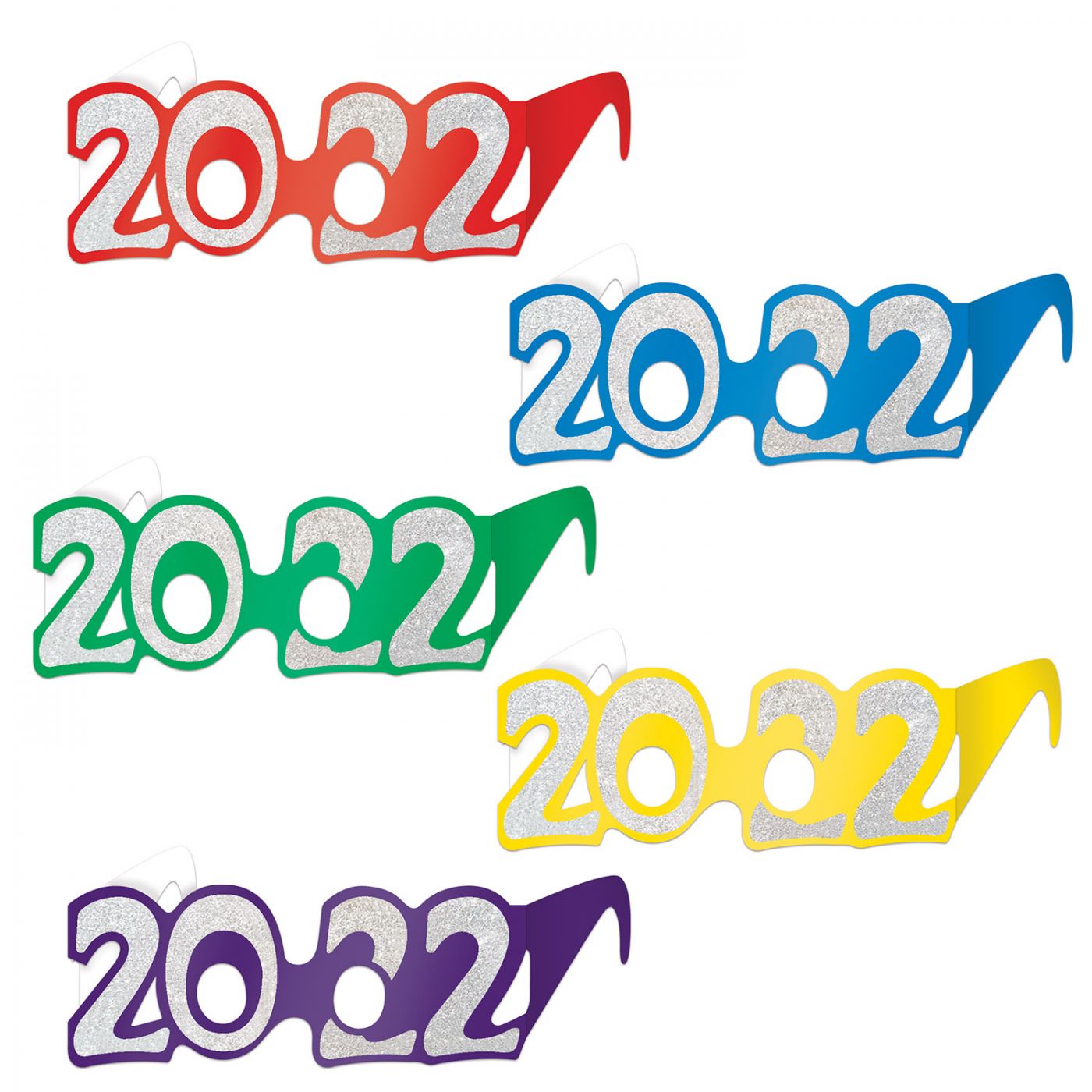 Image of  2022  Glittered Foil Eyeglasses