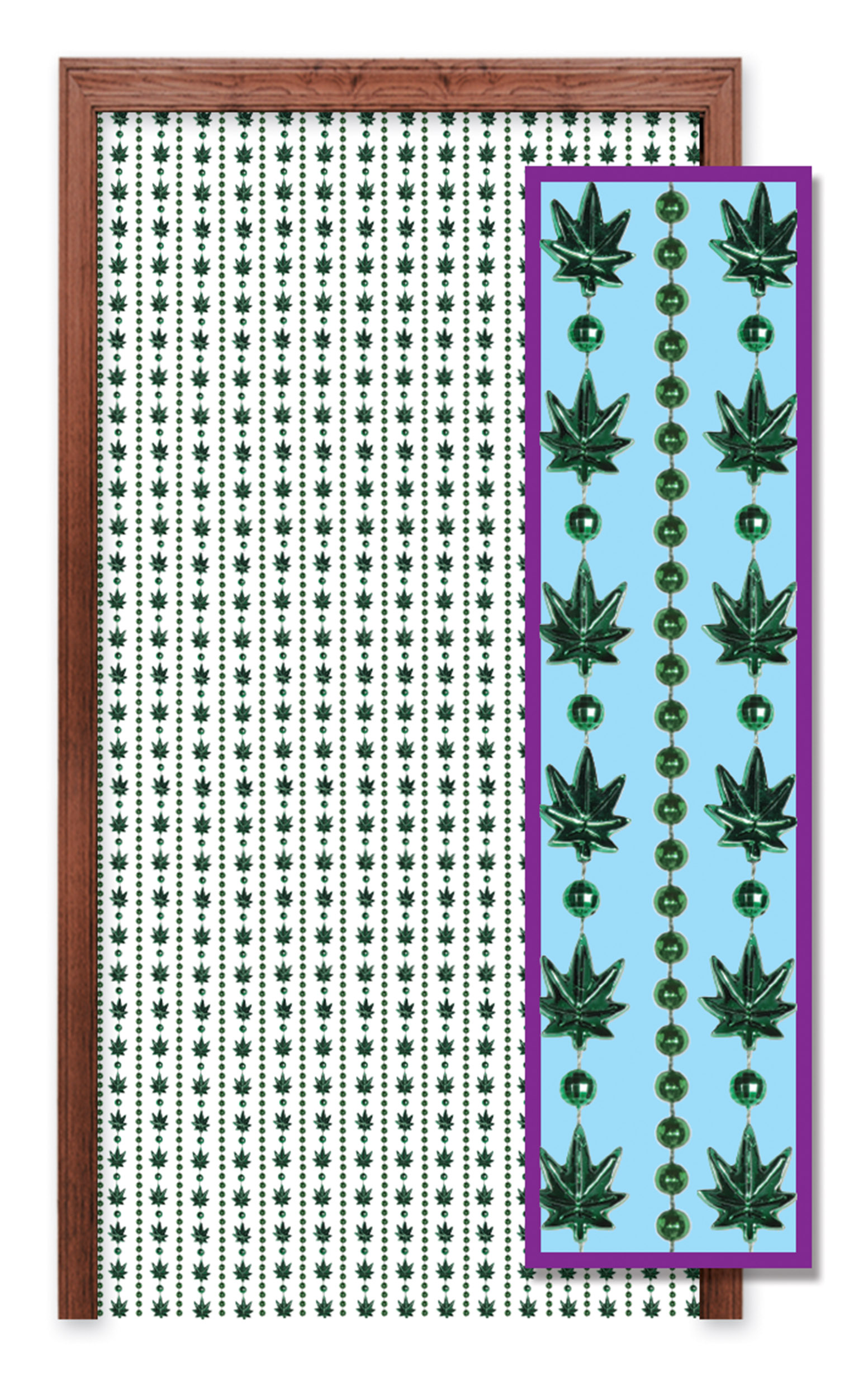 Weed Bead Curtain (1) image