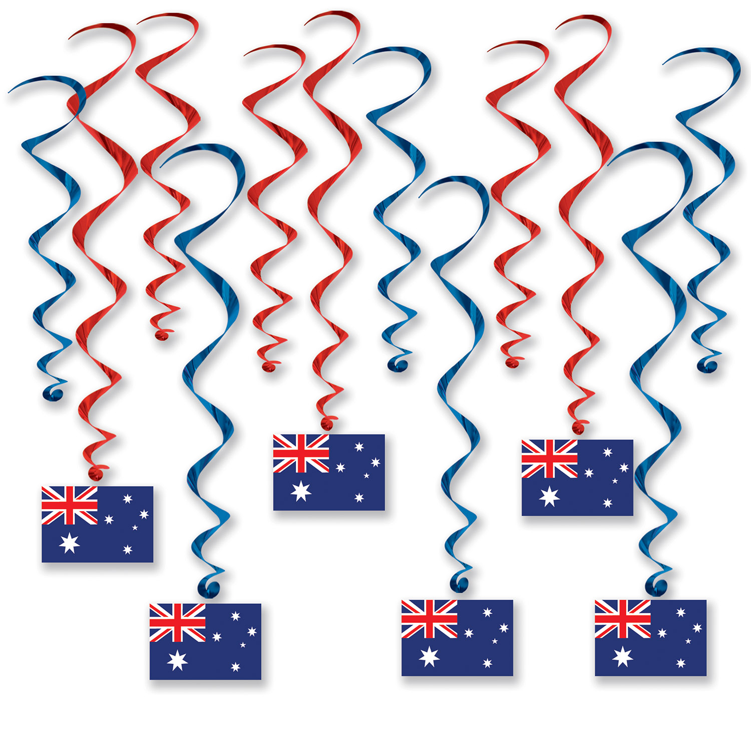 Image of AUSTRALIAN FLAG WHIRLS (6)