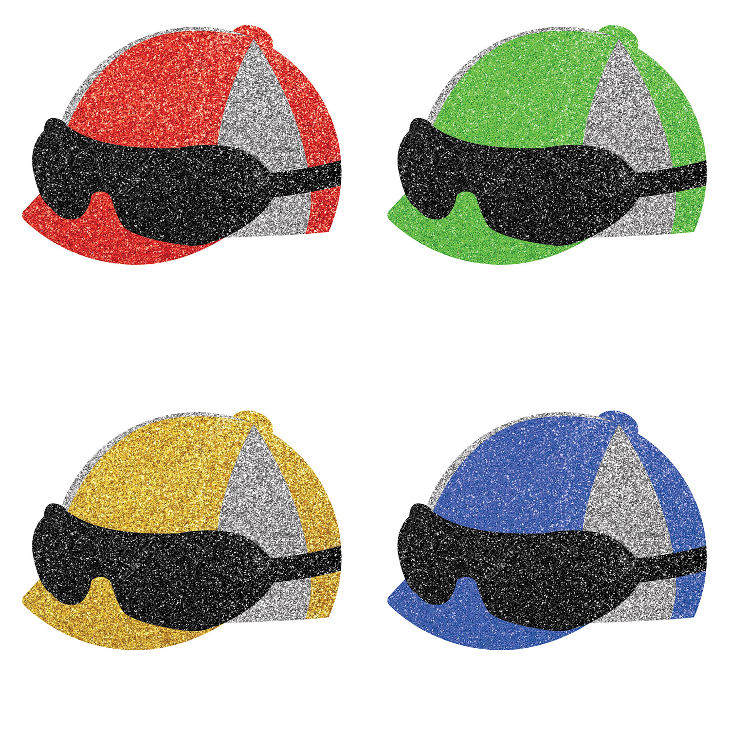 Jockey Helmet Deluxe Sparkle Confetti (12) image