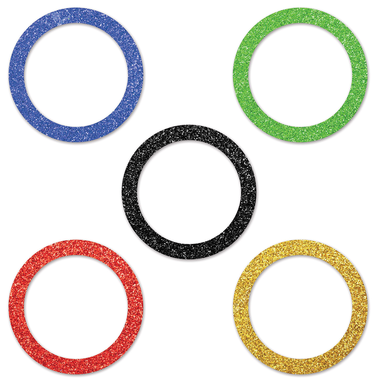 Sports Party Rings Deluxe Sparkle Confetti (12) image