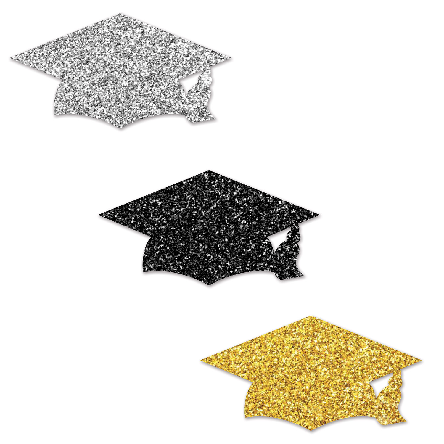 GRADUATION DELUXE SPARKLE CONFETTI (12) image