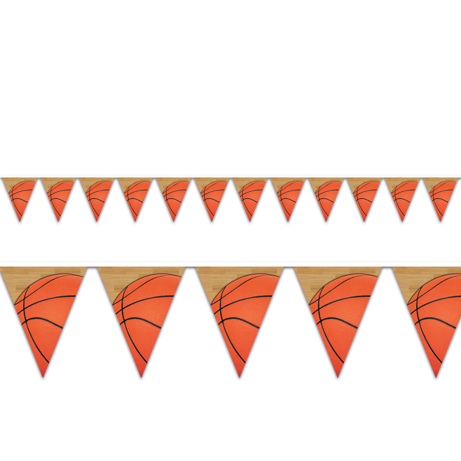 Basketball Pennant Banner (12) image