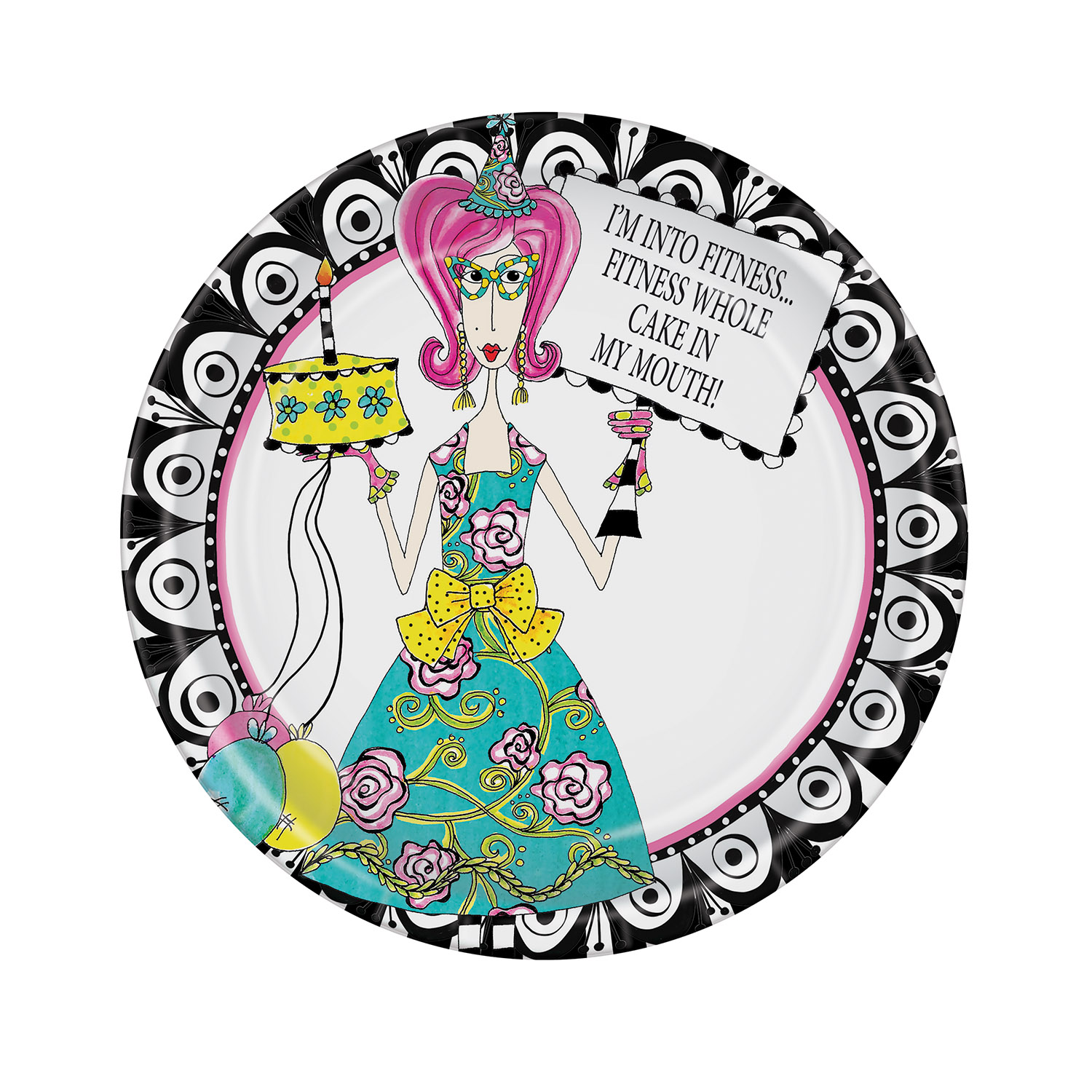 Dolly Mama's Adult Celebration Plates (12) image