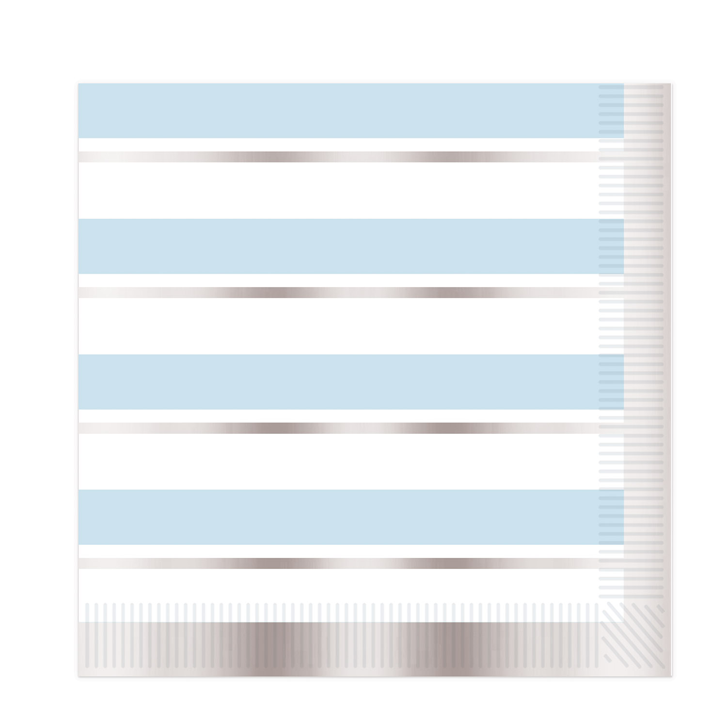 Striped Luncheon Napkins (12) image