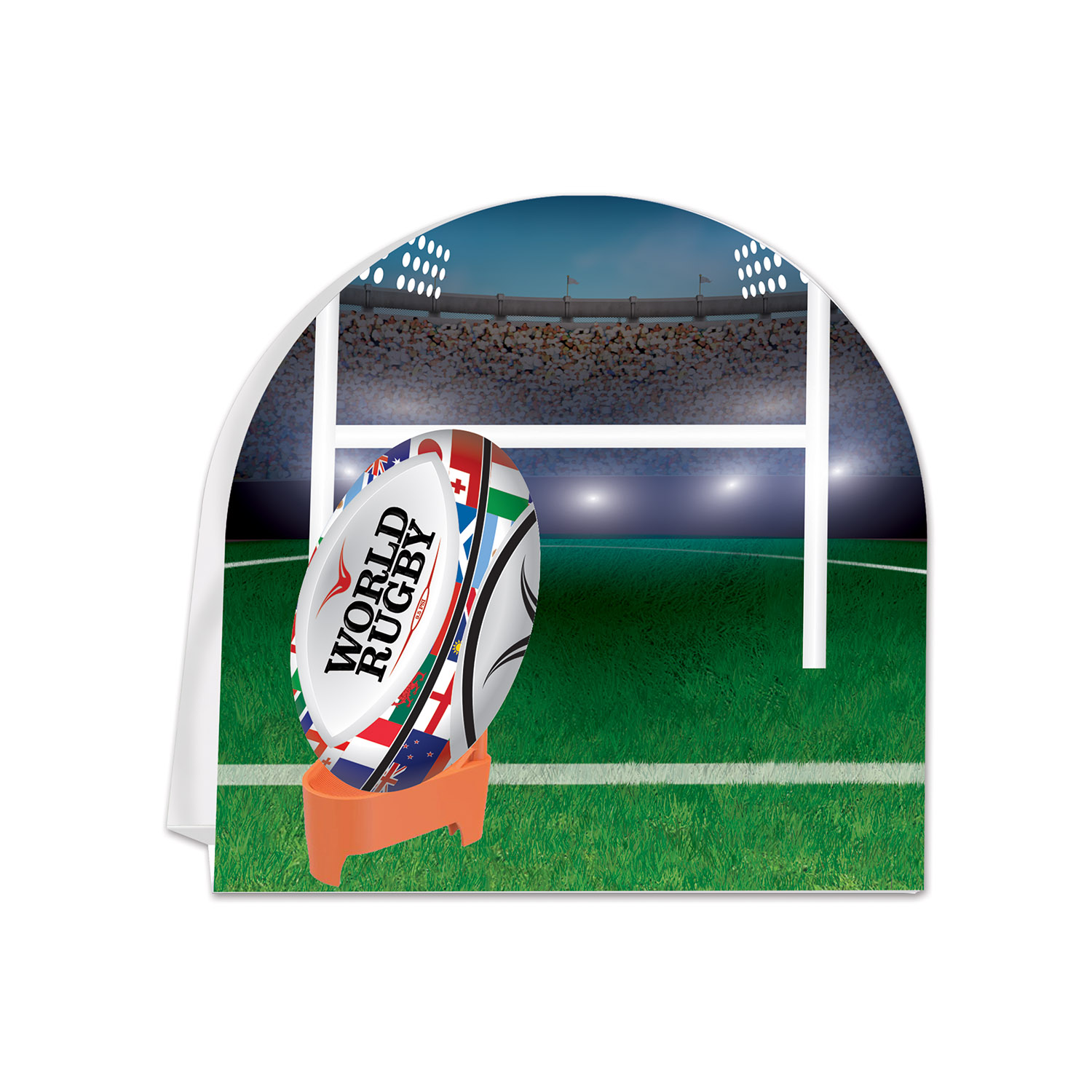 Image of 3-D RUGBY CENTERPIECE (12)