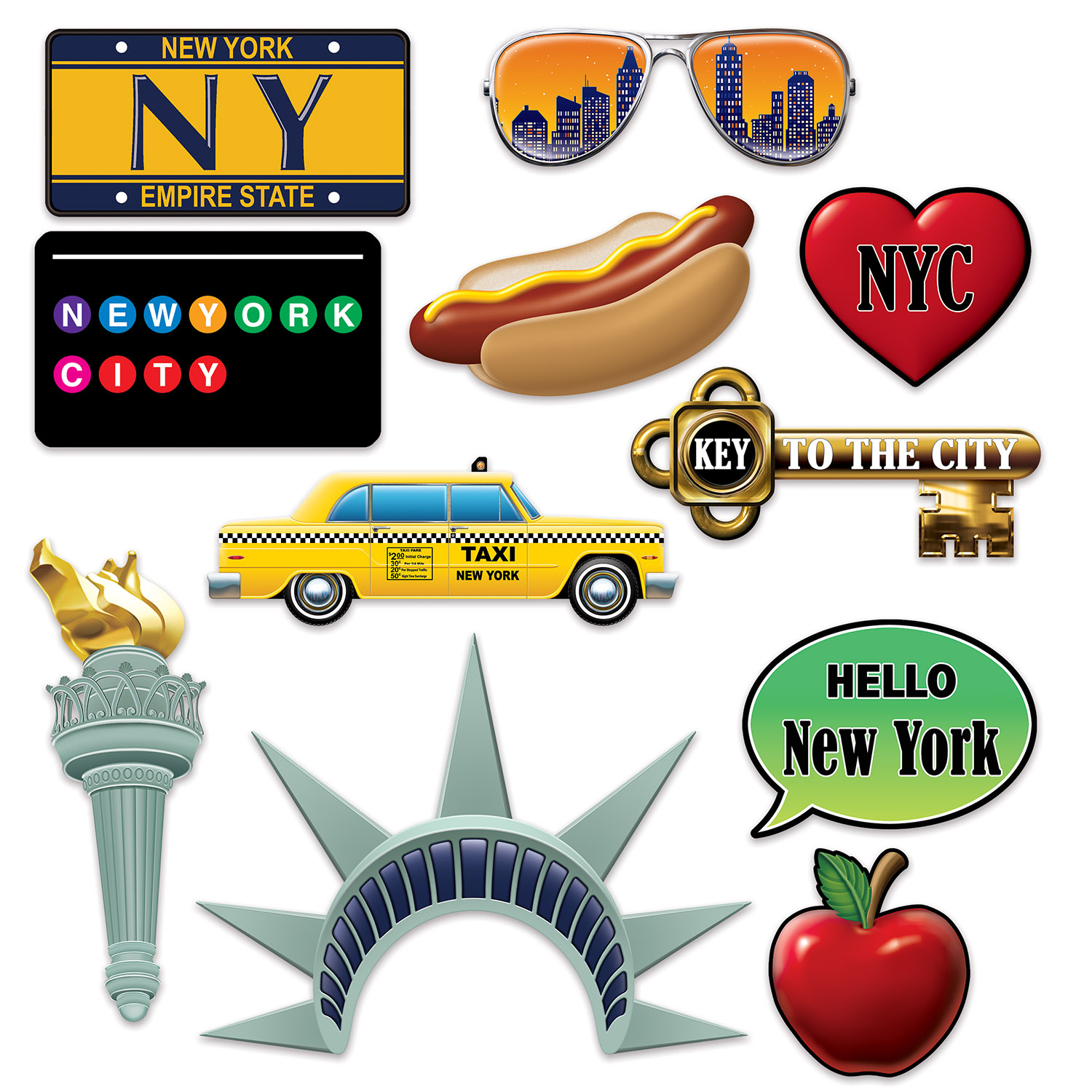 NEW YORK CITY PHOTO FUN SIGNS (12) image