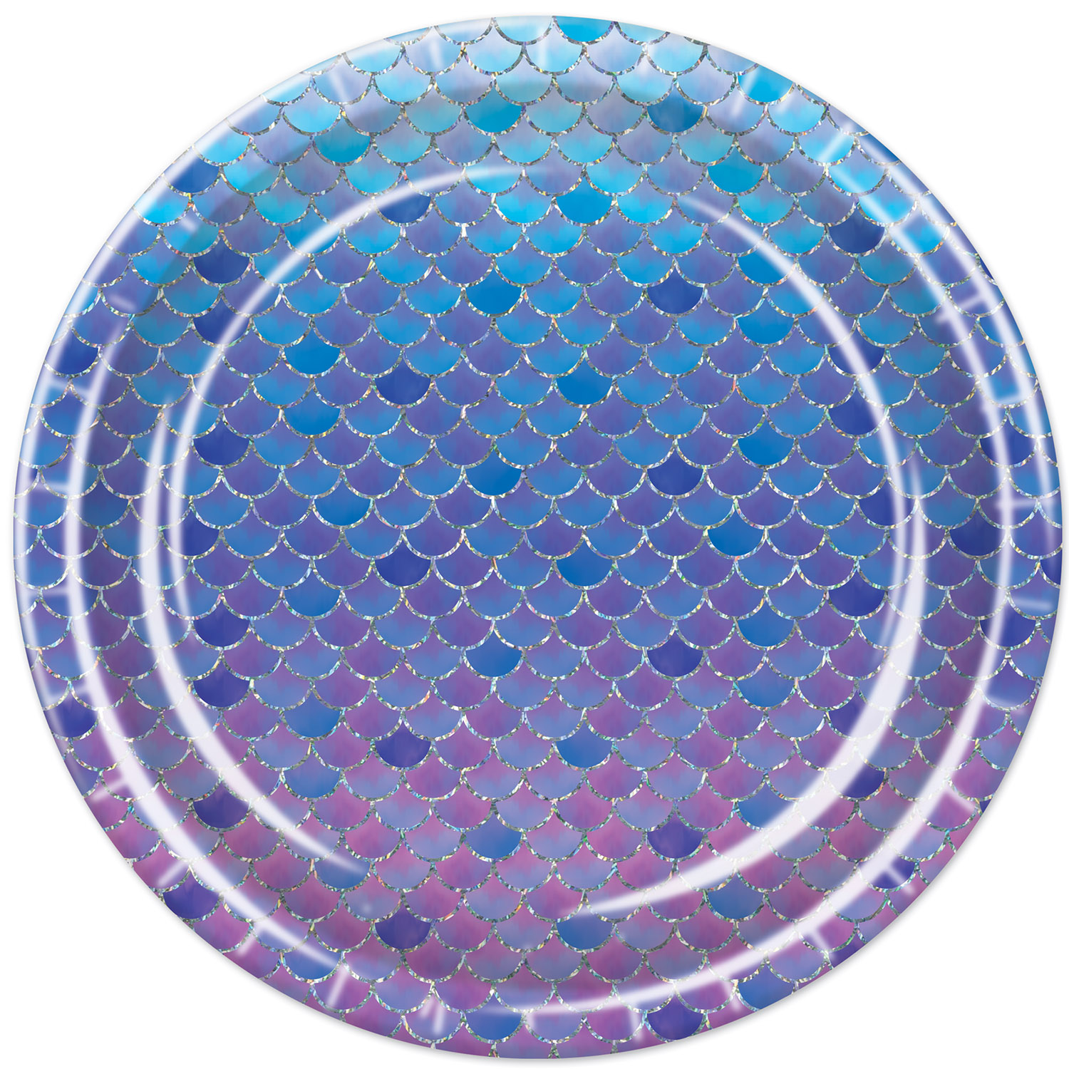 Mermaid Scales Plates (12) image