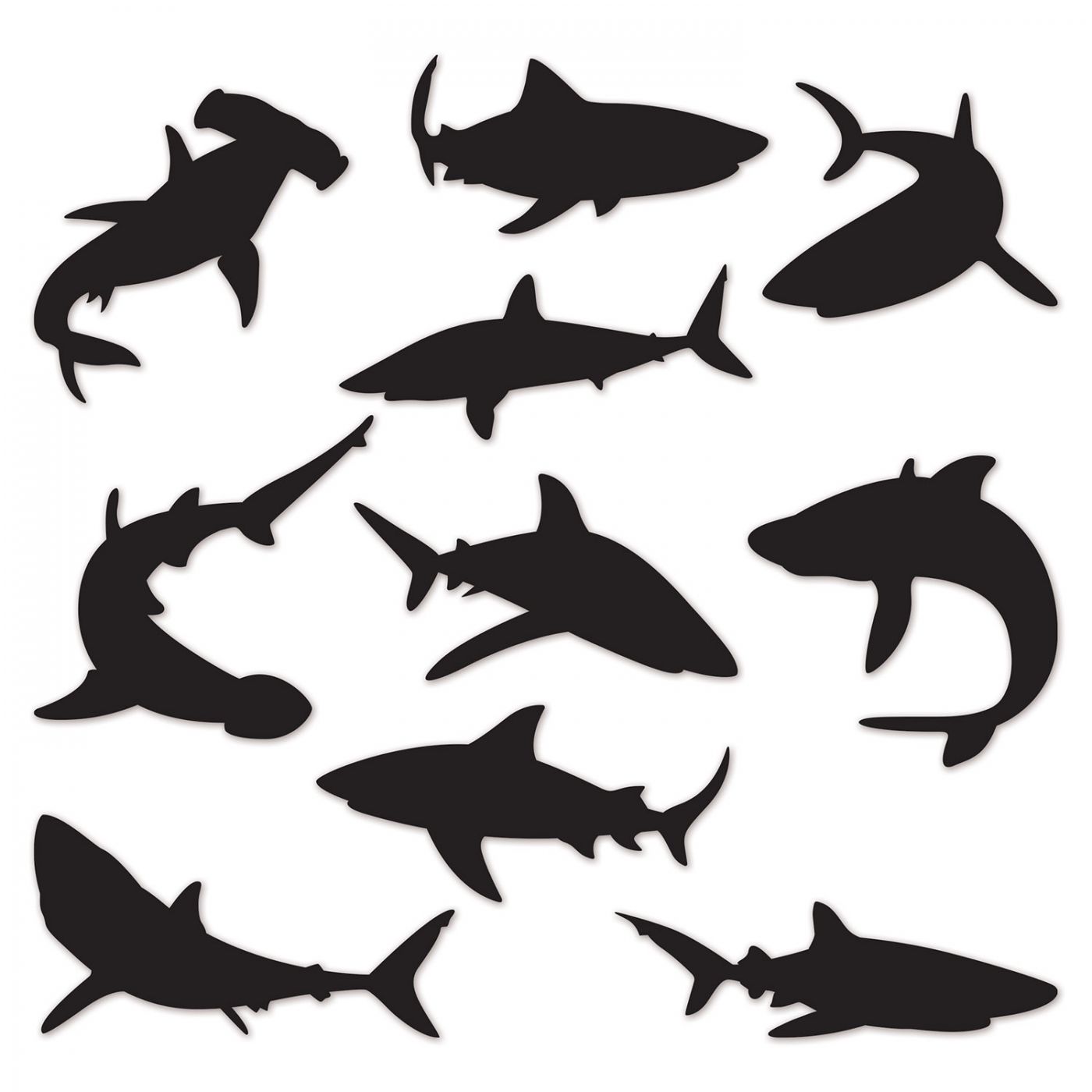 Shark Silhouettes (12) image