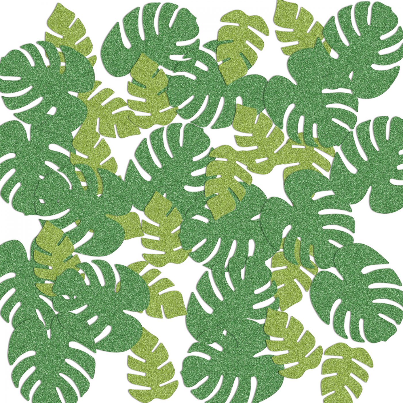 Tropical Palm Leaf Del Sparkle Confetti (12) image