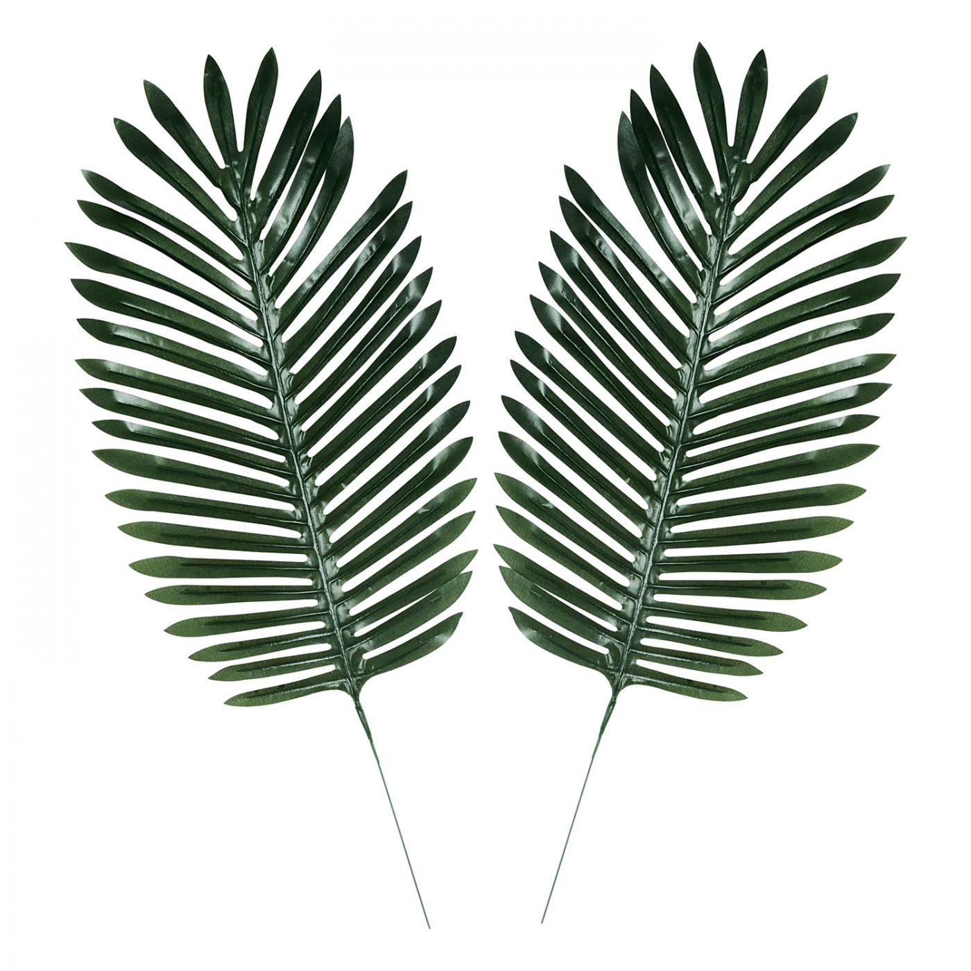 Fabric Fern Palm Leaves image