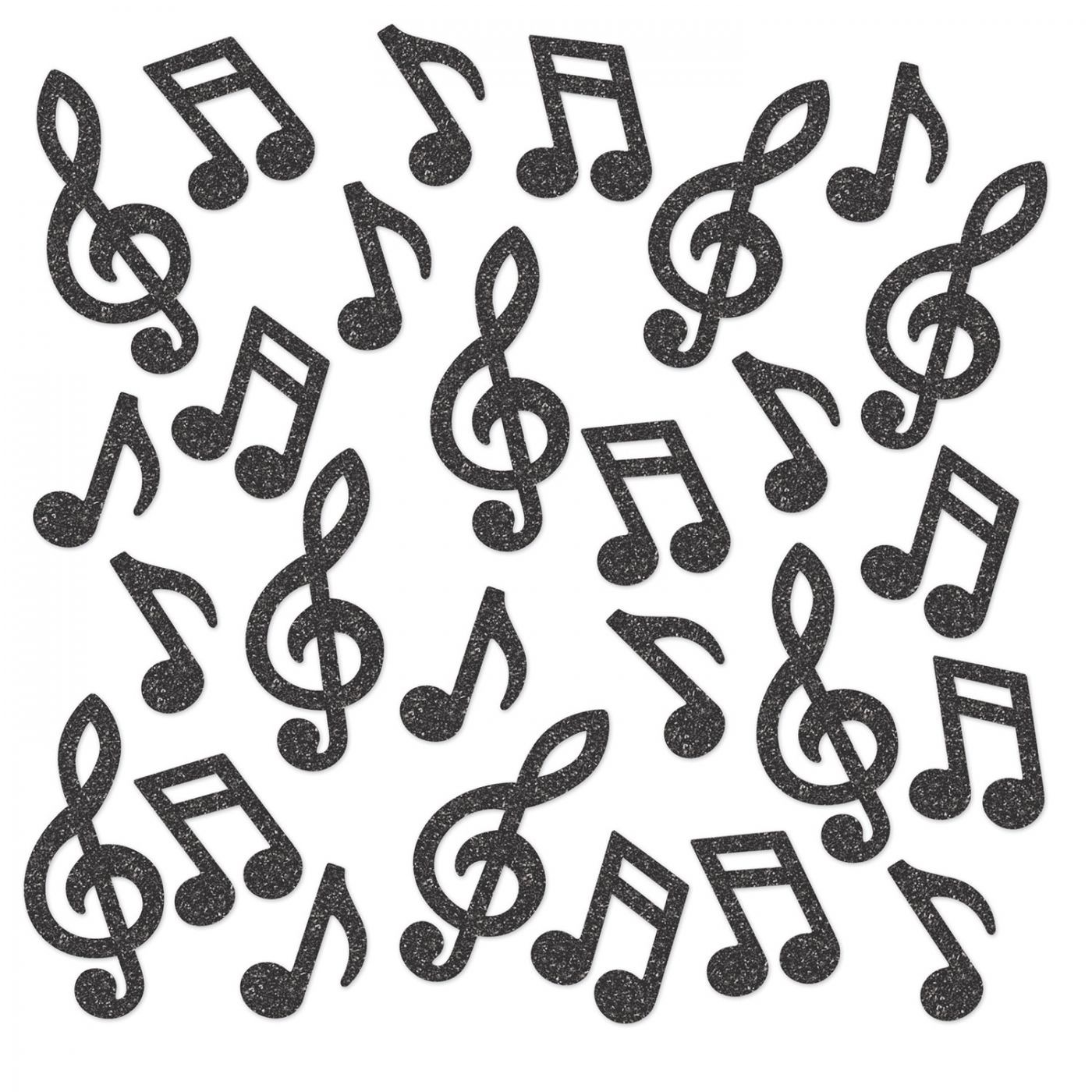 Musical Note Deluxe Sparkle Confetti image
