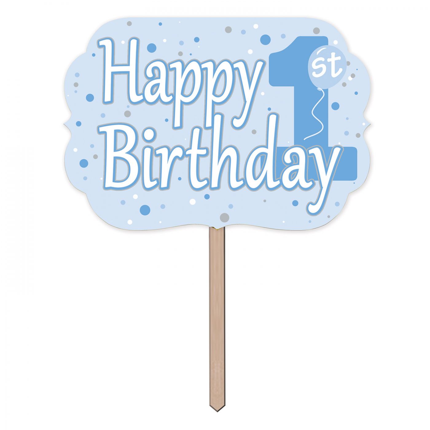 1st Birthday Yard Sign (6) image