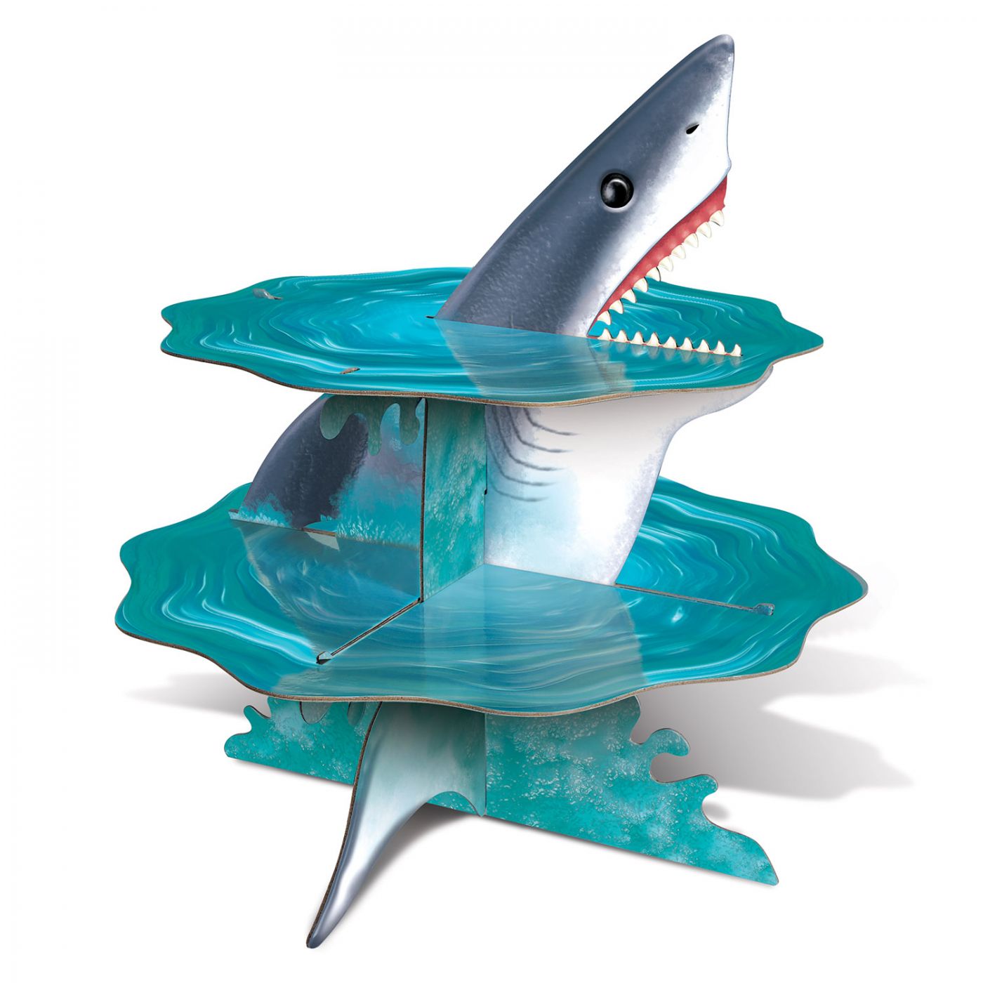 Shark Cupcake Stand (12) image