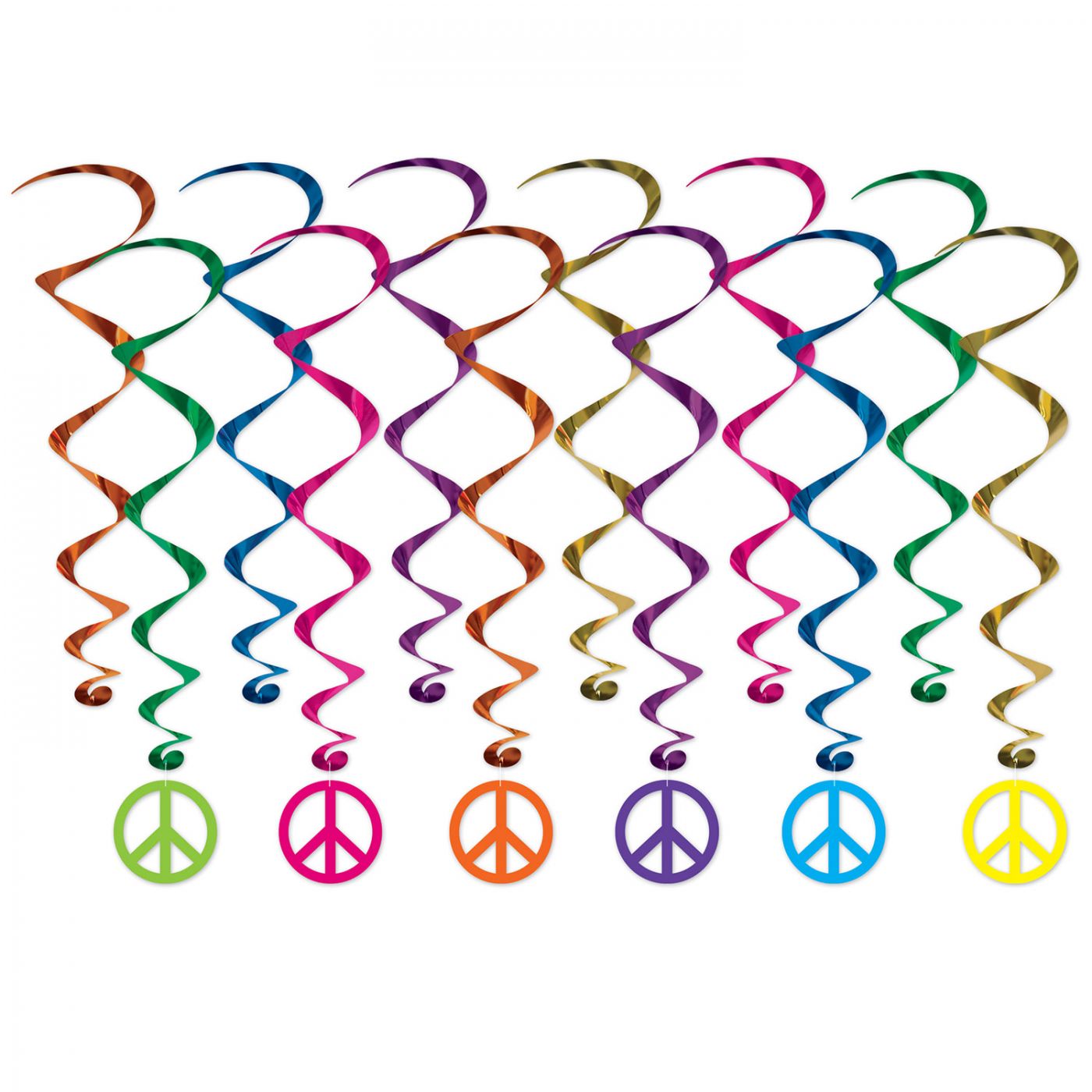Peace Sign Whirls (6) image
