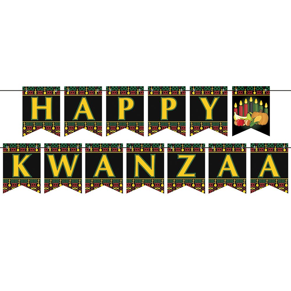 Happy Kwanzaa Streamer (12) image