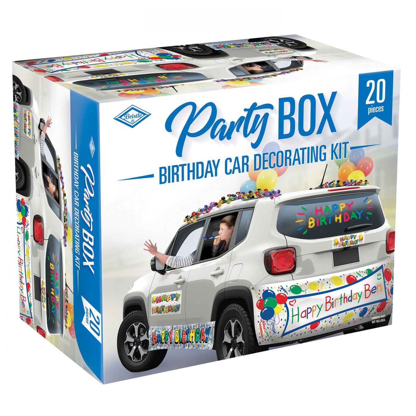 Image of Birthday Car Party Box (6)