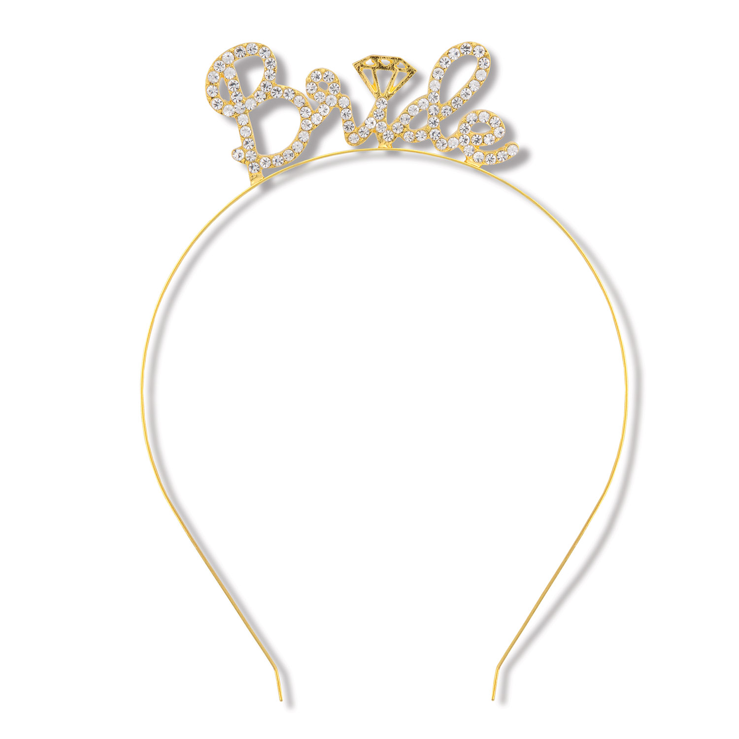 RHINESTONE BRIDE HEADBAND (12) image