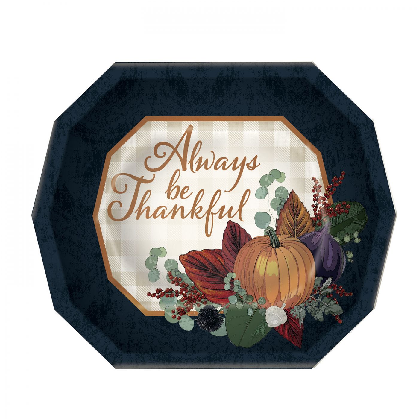 Fall Thanksgiving Dinner Plates (12) image