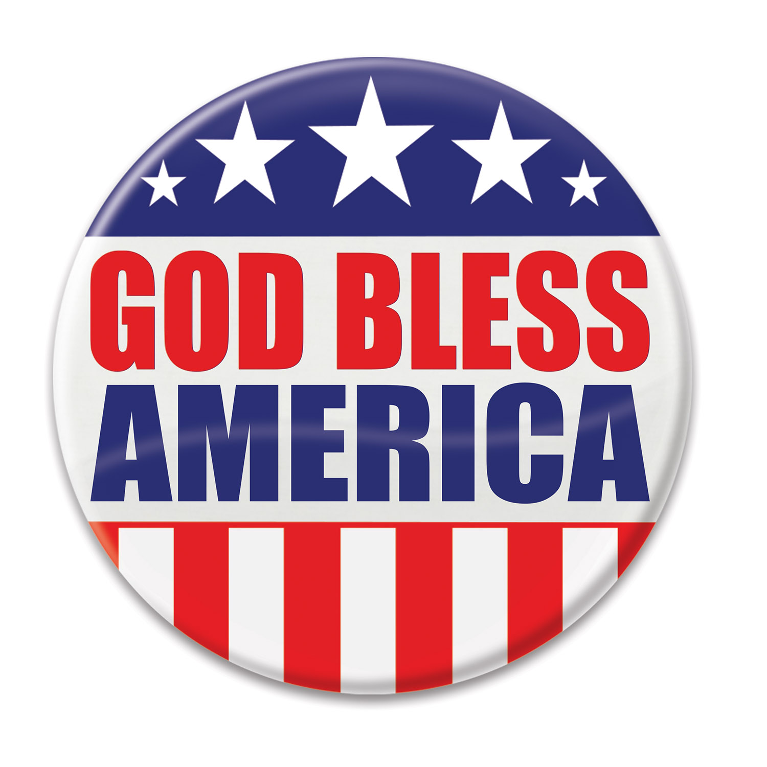 GOD BLESS AMERICA BUTTON (6) image