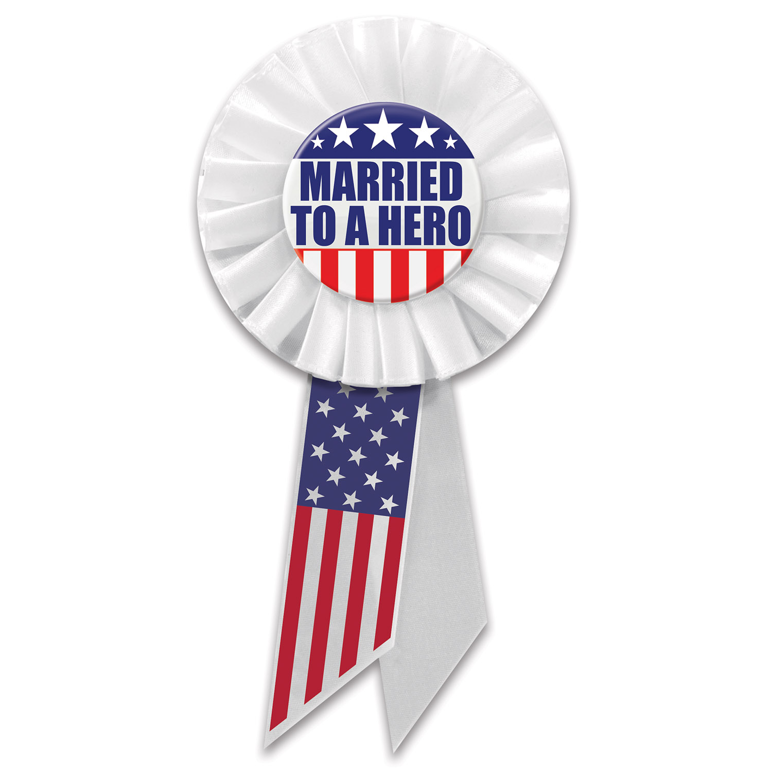 MARRIED TO A HERO ROSETTE (6) image